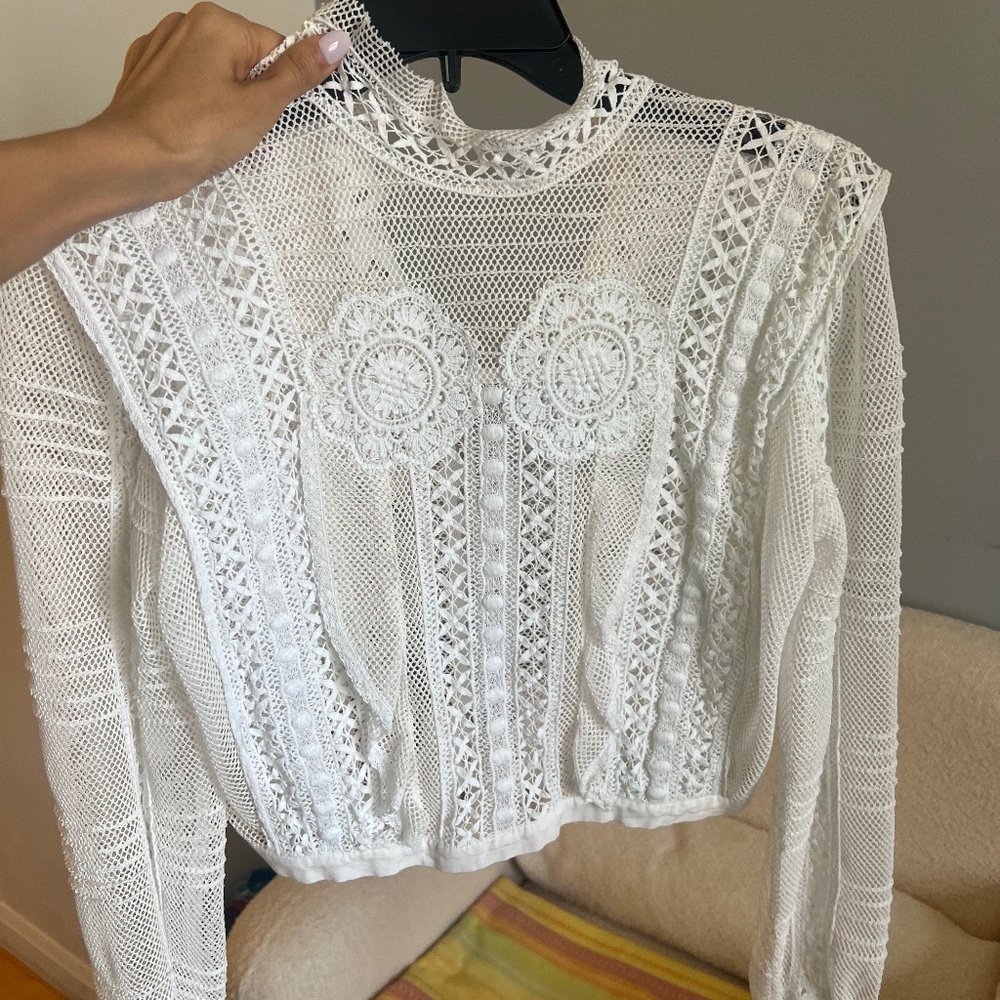 For Love and Lemons Tulle Top